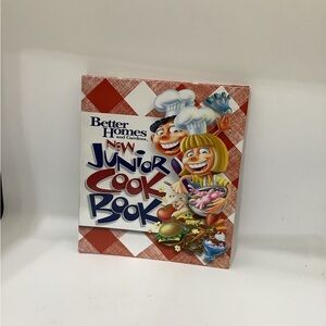 Better Homes And Gardens Junior Cook Book - Red and White Checkered